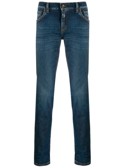 Dolce & Gabbana Slim-fit Jeans In Blue