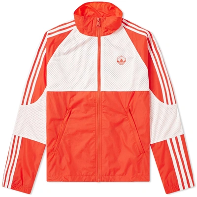 Adidas Consortium X Oyster Track Top In Red