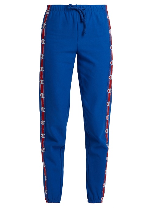 champion logo sweatpants womens