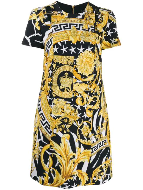 versace shift dress