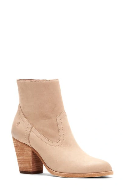 Frye Women's Essa Western Suede Ankle Boots In Taupe
