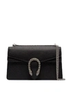 Gucci Dionysus Small Satin Shoulder Bag In 101 - Black