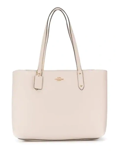 Coach Central Tote Bag In Gdha Chalk