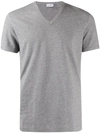 Dolce & Gabbana Logo Tab T-shirt In Grey