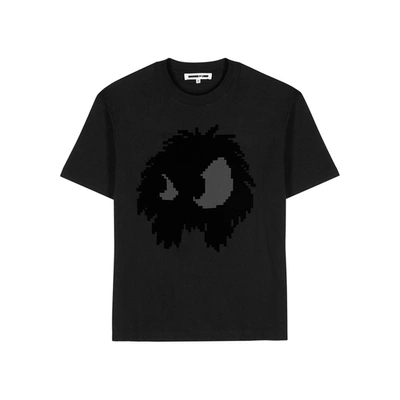 Mcq By Alexander Mcqueen Mcq Alexander Mcqueen Velvet Print T-shirt - Black