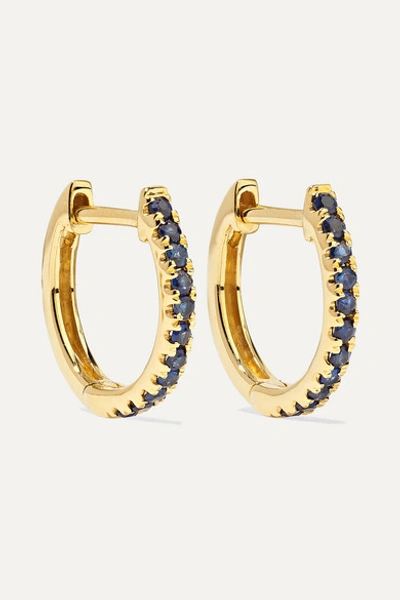 Anita Ko Huggies 18-karat Gold Sapphire Earrings