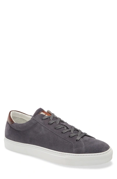 To Boot New York Knox Lace-up Suede Sneakers In Avion/ Tan