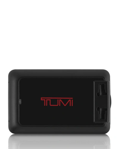 Tumi Black 4-port Usb Travel Adaptor