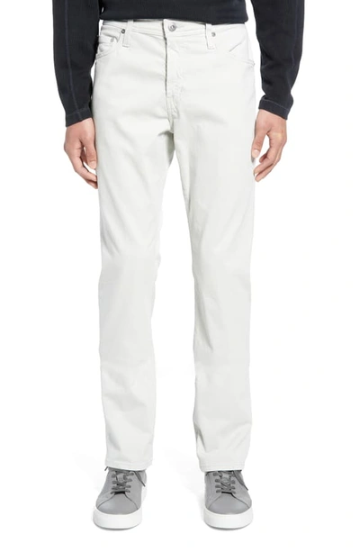 Ag Everett Sud Slim Straight Fit Pants In Anchor Grey