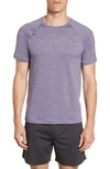 Rhone Reign Performance T-shirt In Lavender Heather