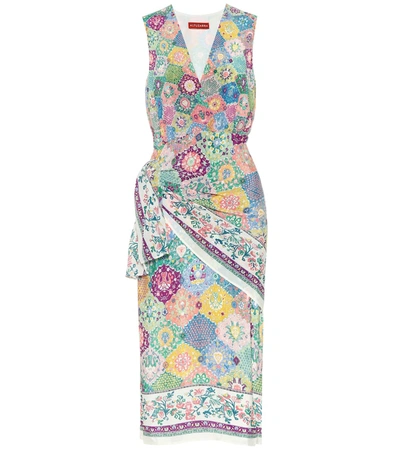 Altuzarra Sade Tile-print Sleeveless Dress In Multicolour