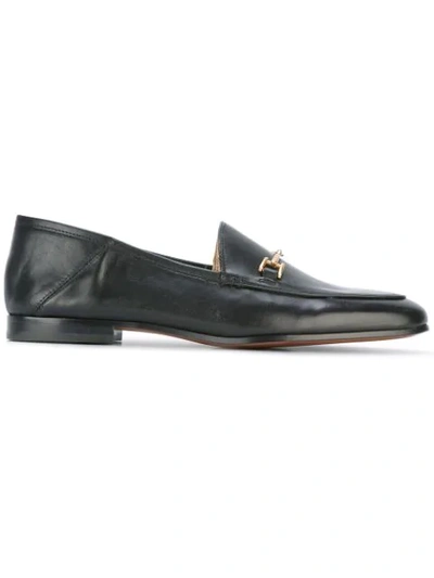 Sam Edelman Loraine Embellished Leather Loafers In Black