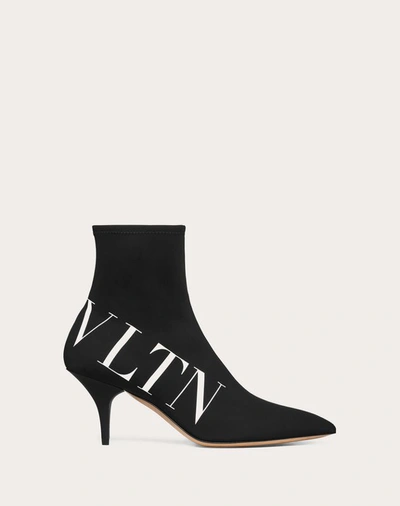 Valentino Garavani Black Ankle Boot Vltn