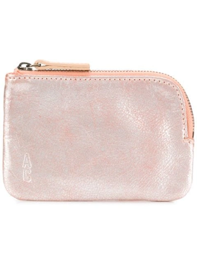 Ally Capellino Zipped Make-up Bag - Pink