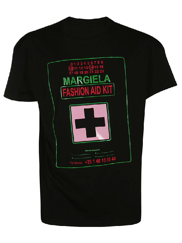maison margiela memory of label t shirt