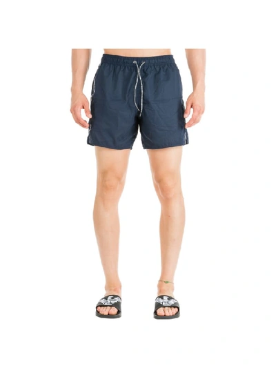 Emporio Armani Lucy Swimming Trunks In Navy Blue