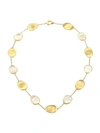 Marco Bicego Lunaria 18k Yellow Gold & White Mother-of-pearl Necklace