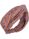 Fendi Printed Headband In Multicolour