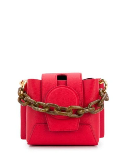 Yuzefi Doria Satchel Bag - Red