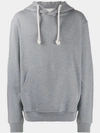 Maison Margiela Baggy Hooded Sweatshirt In Grey