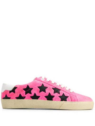 Saint Laurent Star Signature Court Sl/06 California Trainers In Pink