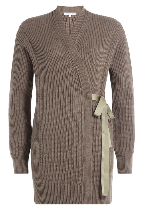 helmut lang wrap cardigan