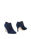 Sergio Rossi Booties In Dark Blue