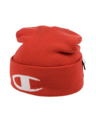 Champion Hats In Red