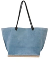 Altuzarra Espadrille Tote Bag In Blue