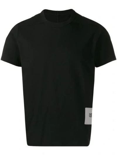 Rick Owens Larry Short Level T-shirt In Black