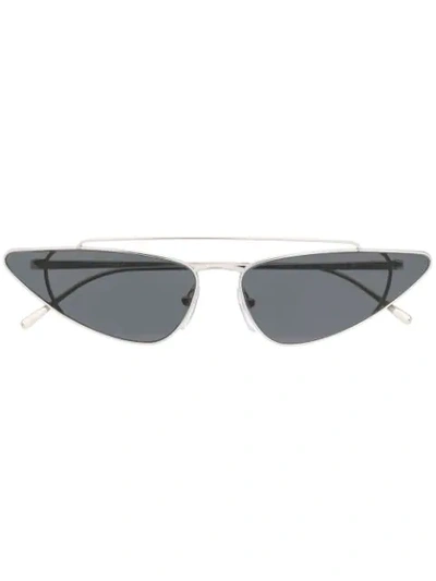 Prada Ultravox Sunglasses In Silver