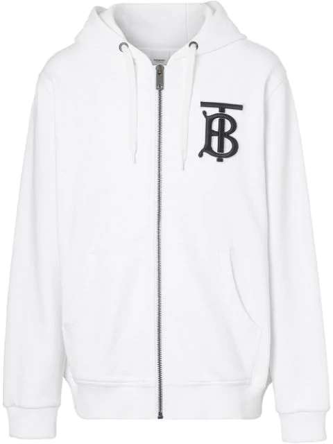 burberry embroidered hoodie