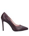 Anna F Pumps In Maroon