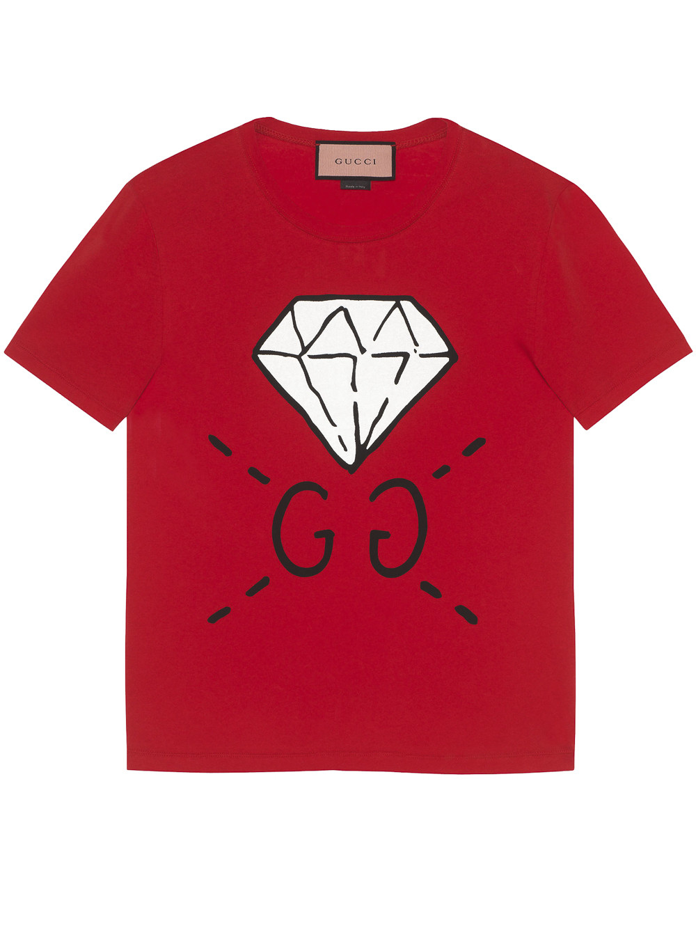 gucci ghost diamond shirt