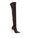 Balmain Boots In Brown