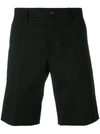 Prada Black Nylon Gabardine Shorts
