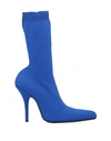Balenciaga Ankle Boots In Blue