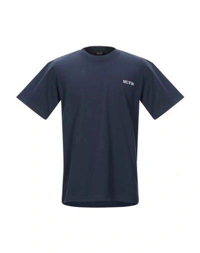Muf10 T-shirts In Dark Blue