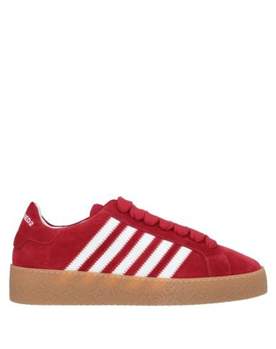 Dsquared2 Sneakers In Red