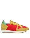 Philippe Model Sneakers In Yellow