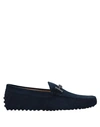 Tod's Loafers In Blue