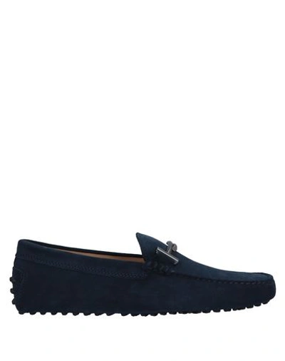 Tod's Loafers In Blue