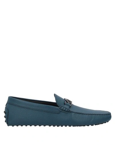 Tod's Loafers In Blue