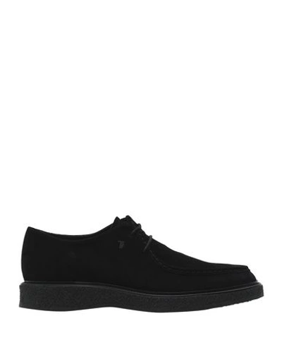 Tod's Lace-up Shoes In Black