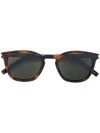 Saint Laurent D-frame Tortoiseshell Sunglasses In Brown
