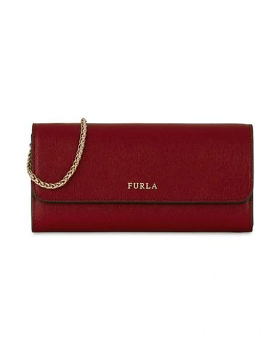 Furla Wallets In Maroon