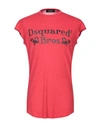 Dsquared2 Sweater In Red