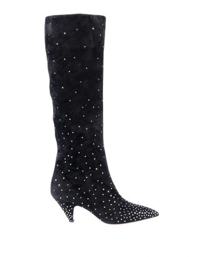 Valentino Garavani Knee Boots In Black