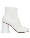 Mm6 Maison Margiela Ankle Boot In White