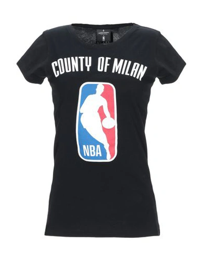 Marcelo Burlon County Of Milan T-shirts In Black